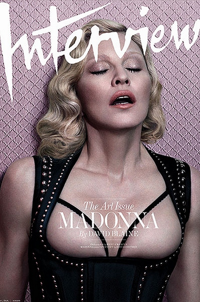 Мадонна в журнале Interview