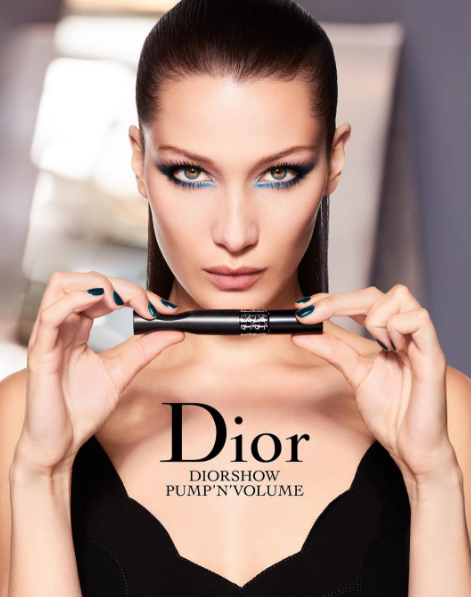 Белла Хадид в рекламной кампании Dior
