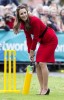 Кейт Миддлтон сыграла в крикет