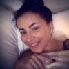 Ани Лорак в постели без макияжа