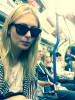 Мария Шарапова в лондонском метро