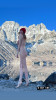 44-летняя Любовь Толкалина и ее голая попа на фоне гор