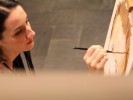 Ирина Личис рисует Алексея Навального