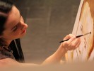 Ирина Личис рисует Алексея Навального