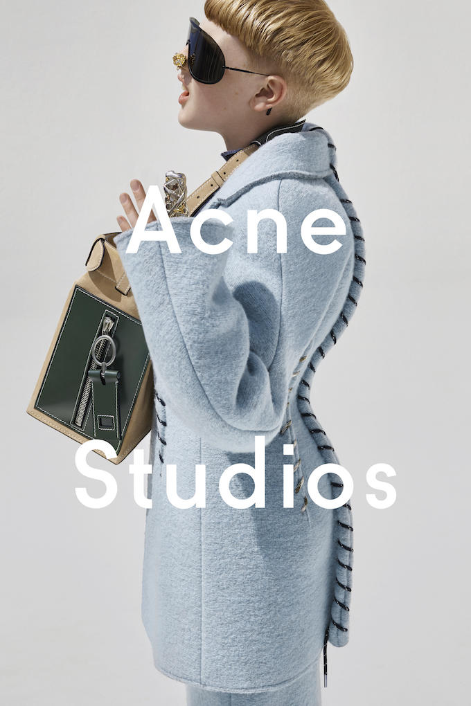 Acne Studios реклама с мальчиком