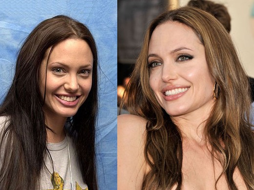 Анджелина Джоли без макияжа
