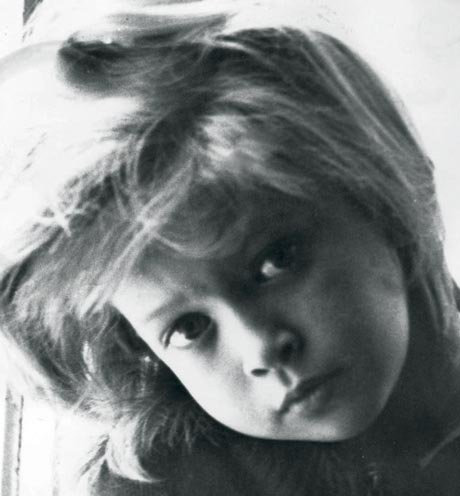 Вера Брежнева в детстве