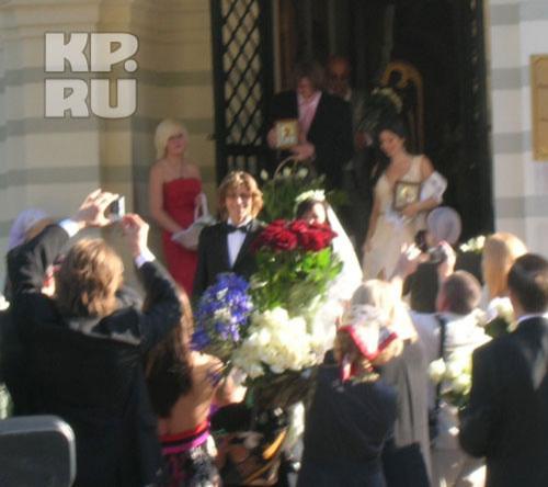 Анастасия Заворотнюк и Петр Чернышев свадьба фото