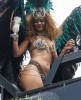 Поправившаяся Рианна выступила полуголой на карнавале Grand Kadooment Day (22 ФОТО)