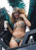 Поправившаяся Рианна выступила полуголой на карнавале Grand Kadooment Day (22 ФОТО)