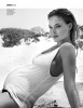 Беременная Бар Рафаэли на страницах журнала Elle (6 ФОТО)