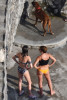 Эмма Уотсон в бикини и купальнике на пляже