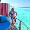 Анна Семенович в купальнике откровенное фото с пляжа