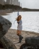 Анна Цуканова-Котт откровенная фотосессия на пляже, смотреть фото