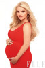 Беременная Джессика Симпсон обнажилась для журнала Elle (4 ФОТО)