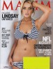 Линдси Лохан в бикини в журнале Maxim