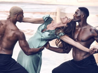 Блистательная Синди Кроуфорд в объятиях мужчин на страницах юбилейного выпуска C Magazine