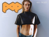 Роузи Хантингтон-Уайтли похвасталась идеальным прессом в фотосессии для Pop Magazine (8 ФОТО)