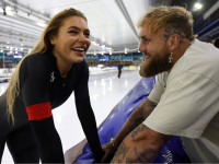 Лед и пламя. Как конькобежка Ютта Лердам и эпатажный боксер Джейк Пол построили самую необычную любовь в спорте