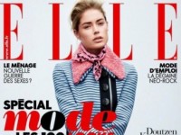 Даутцен Крез заполнила своим снимками французский выпуск Elle (74 ФОТО)