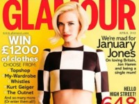 Дженьюари Джонс на страницах апрельского Glamour (8 ФОТО)