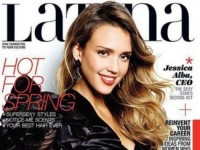 Джессика Альба в апрельском выпуске Latina (7 ФОТО)