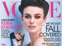 Кира Найтли в необычном образе на обложке Vogue(9 ФОТО)