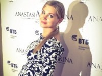 Беременная Кристина Асмус стала участницей модного показа