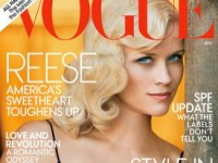 Риз Уизерспун и слониха Тая в майском Vogue (5 ФОТО)