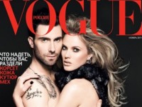 Адам Левин и Анна Вьялицына обнажились для ноябрьского Vogue (6 ФОТО)