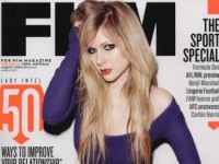 Аврил Лавин в мартовском номере «FHM» (10 ФОТО)