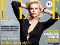 Шарлиз Терон украсила обложку январского «Elle» (12 ФОТО)