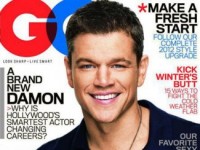 Мэтт Дэймон в январском номере «GQ» (4 ФОТО) 