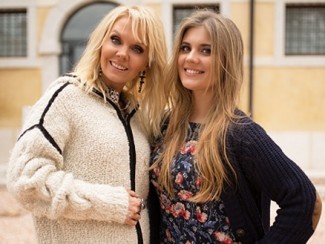 Валерия с дочерью Анной Шульгиной