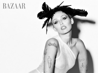 Майли Сайрус в журнале Harper's Bazaar