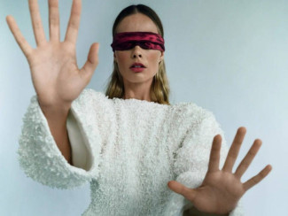 Марго Робби в британском Vogue, январь 2026