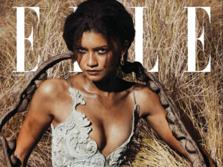Зендая в летнем выпуске журнала Elle USA