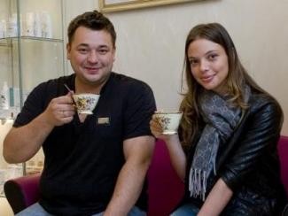 Сергей Жуков с женой
