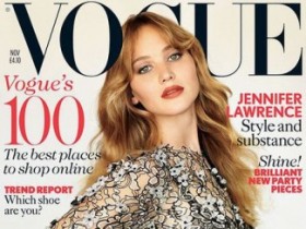 Дженнифер Лоуренс снялась для ноябрьского Vogue (11 ФОТО)