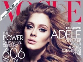 Триумфатор «Грэмми» певица Адель украсит обложку мартовского «Vogue» (10 ФОТО)