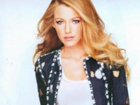 Блейк Лайвли в фотосессии для китайского "Elle": модная сплетница (7 ФОТО)