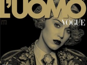 Кэти Перри в ретро фотосессии для «L’Uomo Vogue» (5 ФОТО)