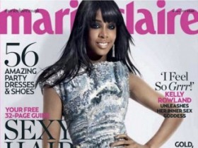 Келли Роуленд в январском «Marie Claire» (5 ФОТО)