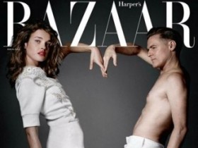 Наталья Водянова и Брайан Адамс в июльском «Harper's Bazaar» (9 ФОТО)