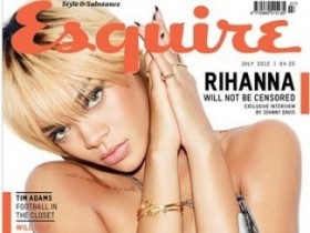 Рианна разделась для июльского номера «Esquire» (9 ФОТО)