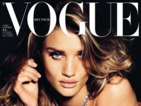 Рози Хантингтон-Уитли украсит обложку ноябрьского Vogue (9 ФОТО)