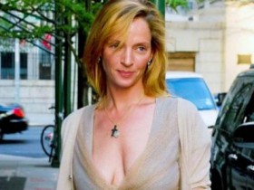 Откровенный наряд Умы Турман (5 ФОТО)