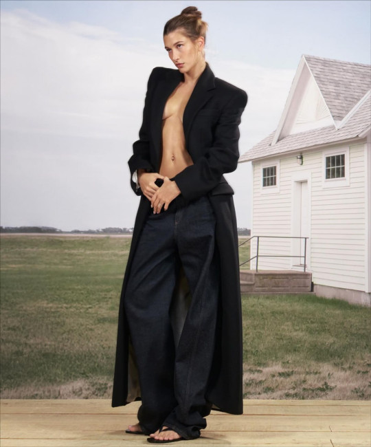 Хейли Бибер в новой съемке для WSJ