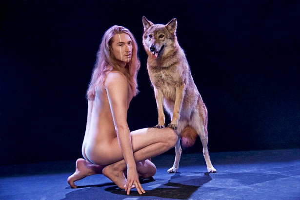 Белорусский певец IVAN выступит на «Евровидении» голым в компании волчицы
