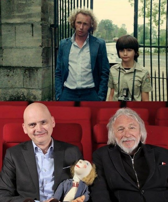 Герои французского фильма «Игрушка» Пьер Ришар и Фабрис Греко спустя 40 лет